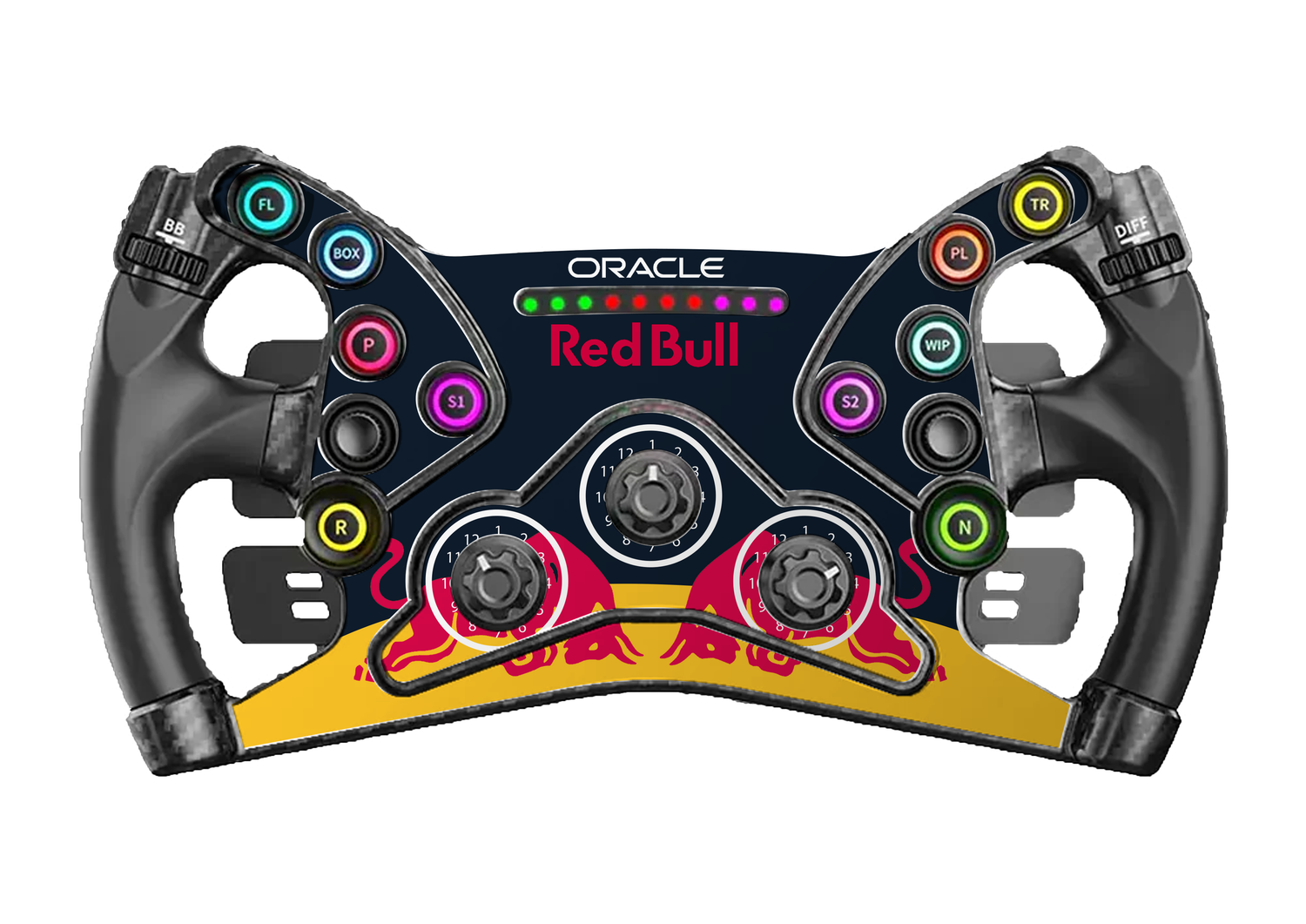 Moza KS Wheel - Red Bull F1 Livery steering wheel