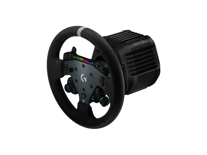 Logitech RS50 System for PlayStation and PC sim racing gear – right side view