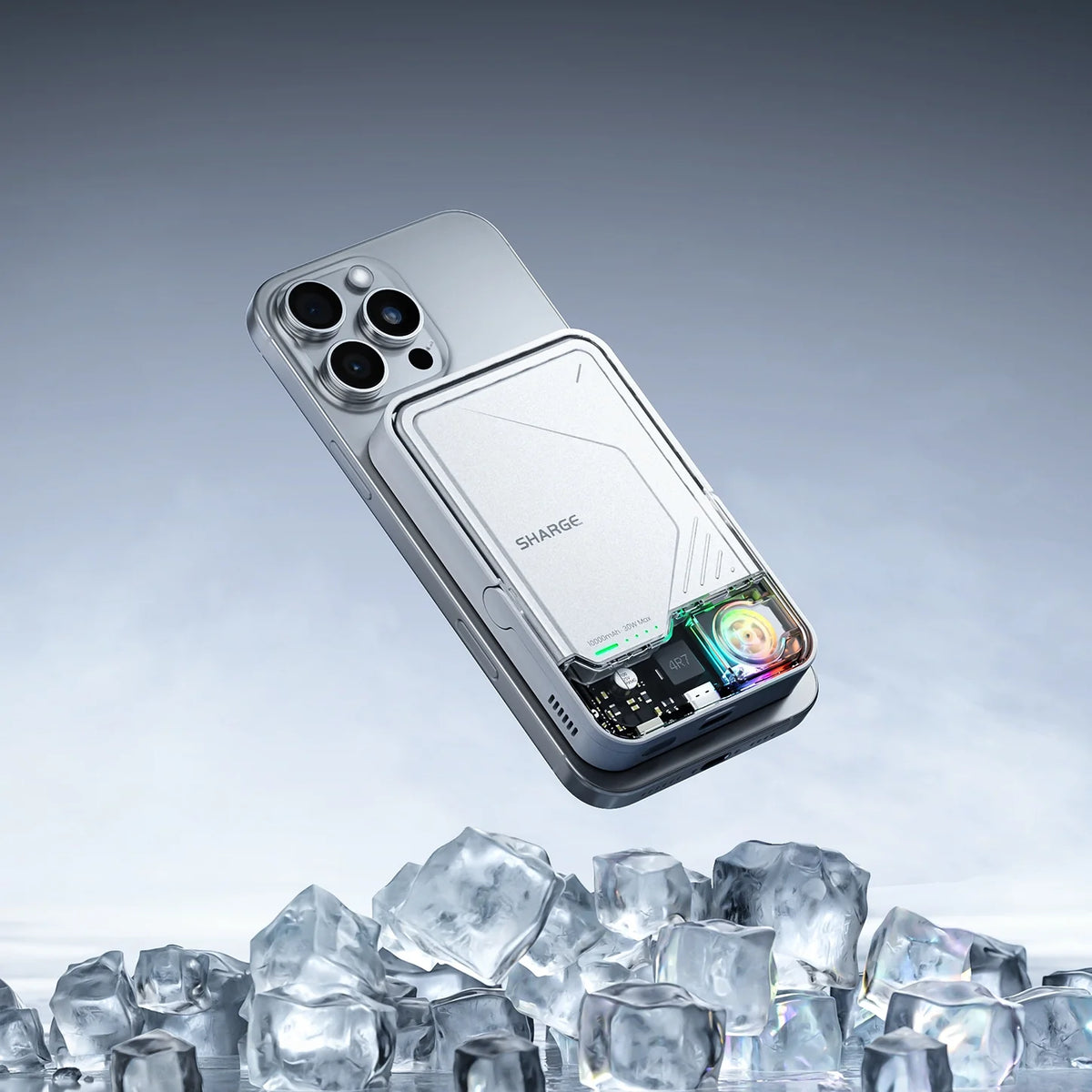 SHARGE ICEMAG 2 Magnetic Wireless Power Bank (10,000mAh, 30W Max)