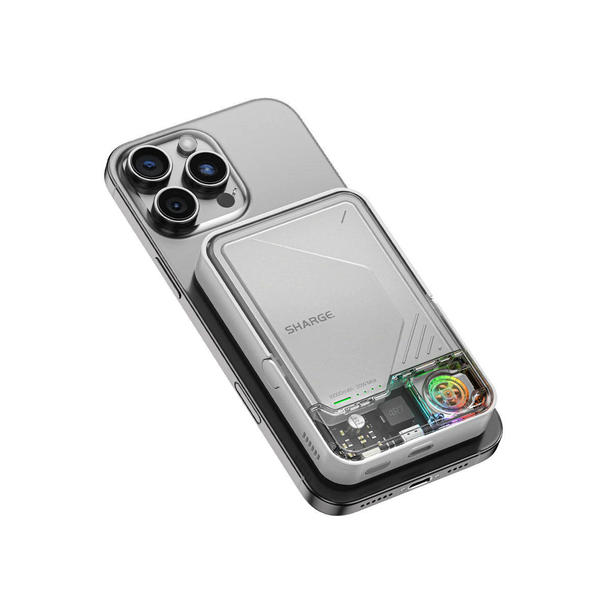 SHARGE ICEMAG 2 Magnetic Wireless Power Bank (10,000mAh, 30W Max)