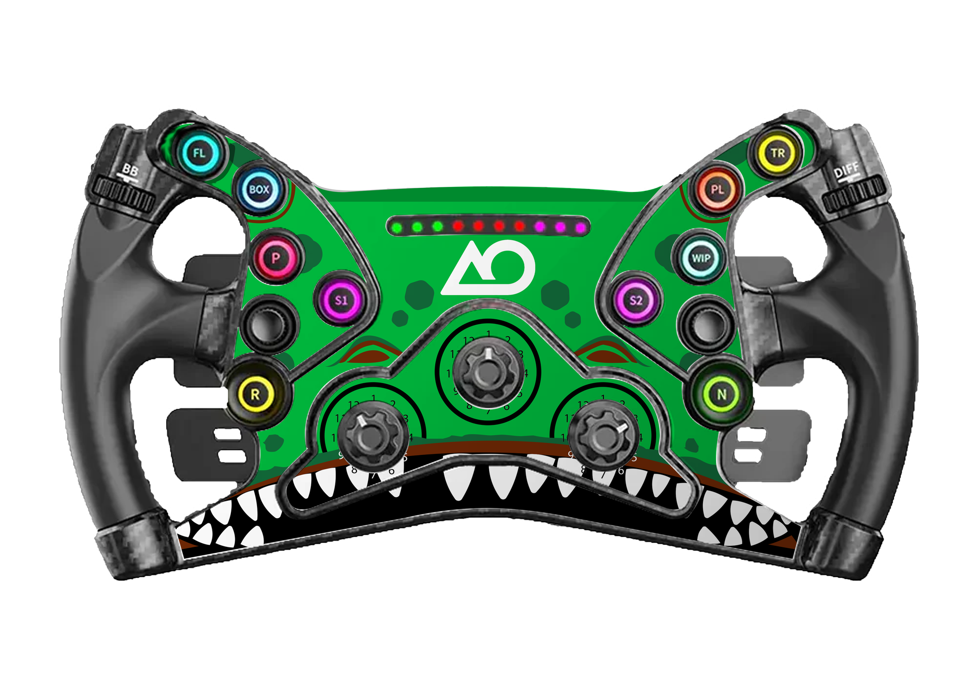 Moza KS Wheel - Porsche Rexy GT3 Rawr IMSA Livery steering wheel