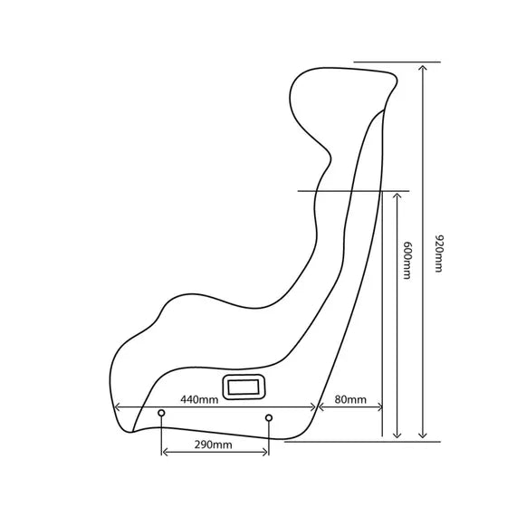 Trak Racer GT Style Seat For Sim Cockpits