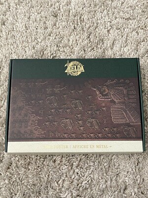 The Legend of Zelda: Tears of the Kingdom Collector's Edition Steel Poster (ICONART)